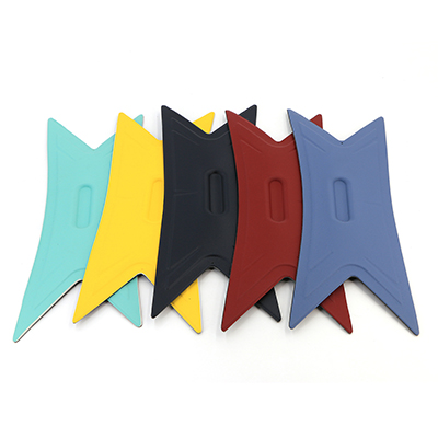 Molded low-profile EVA foam with embossed logo Groove for kitesurf harness spreader bar