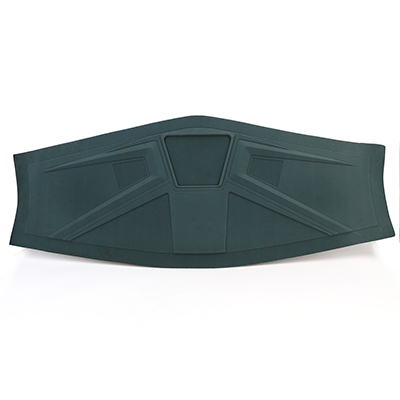 compression forming semi-hard EVA as the frame part of Kiteboarding harness front panel