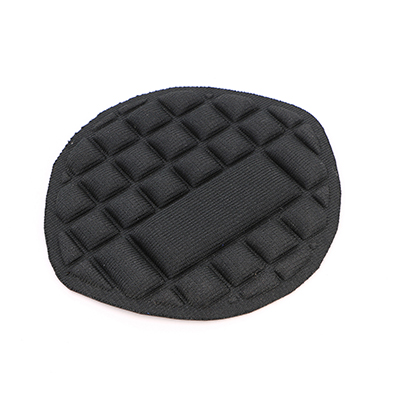 Mould shaping foam pad for sport Knee Protector with Ottoman fabric coating