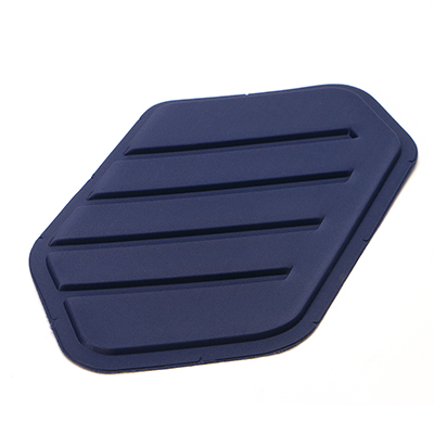 Thermoforming hip pad for callaway golf stand bag royal blue nylon spandex fabric coated