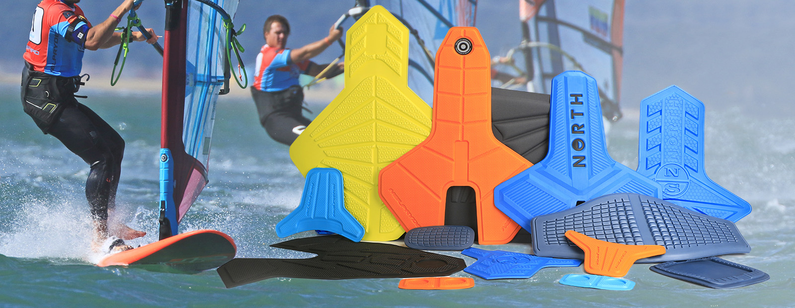 Custom thermoformed molded eva foam panel parts for windsurf sails